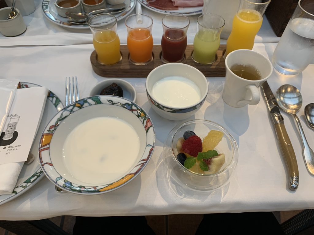 神戸北野ホテルの朝食