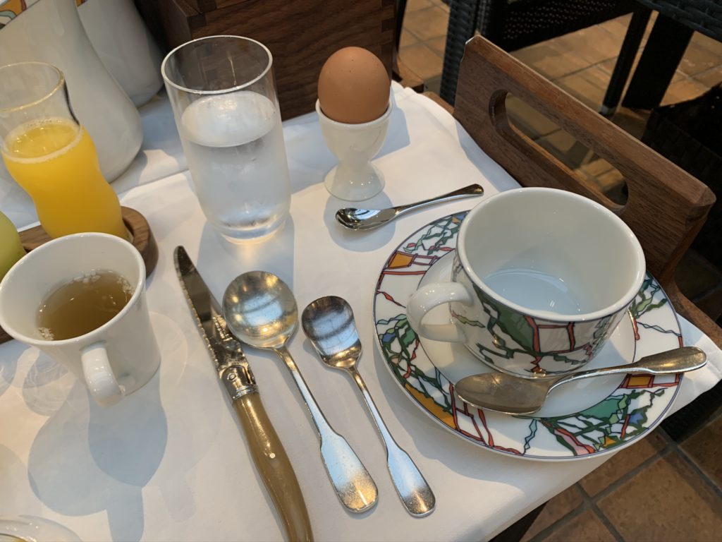 神戸北野ホテルの卵