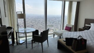 【宿泊記】クラブフロア54階！大阪マリオット都ホテル！大阪を一望できる、贅沢旅行や記念日に利用したい最強ホテル！？